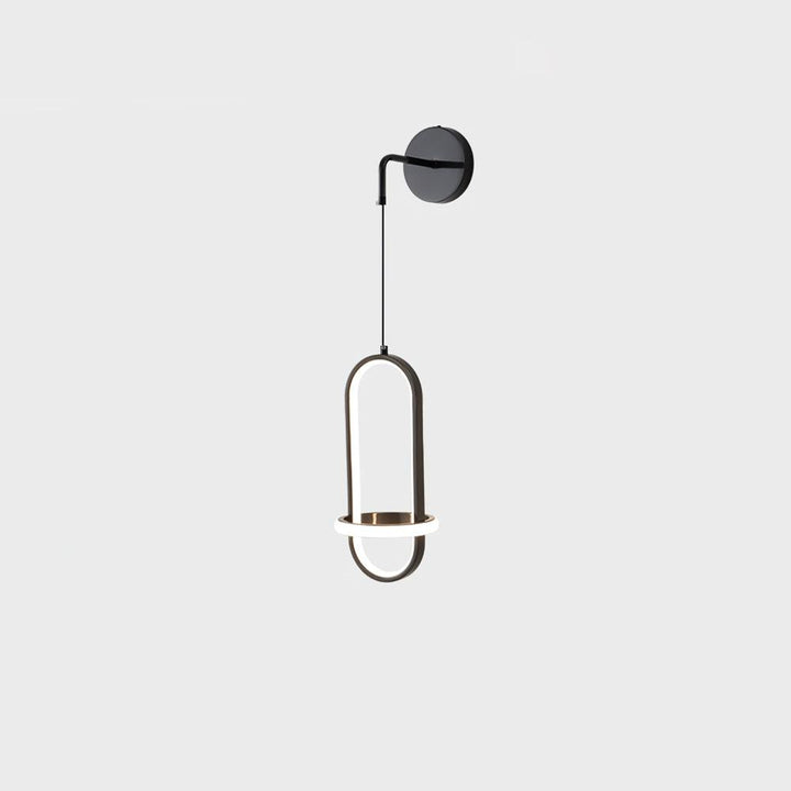 Oval Brass Wall Light - Vakkerlight