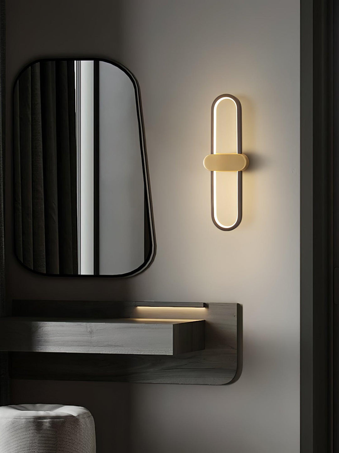 Oval LED Wall Lamp - Vakkerlight