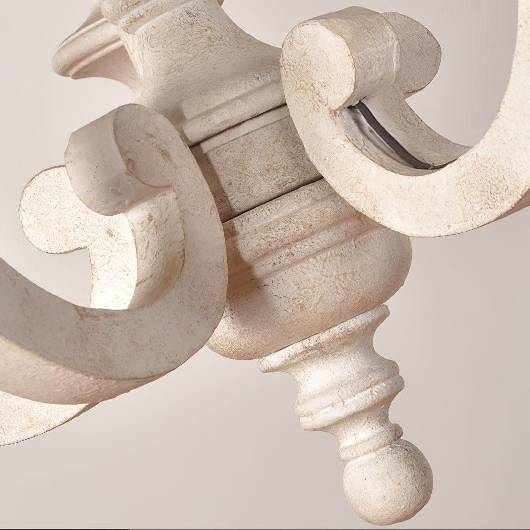 Parrotuncle Wooden Candle Chandelier - Vakkerlight
