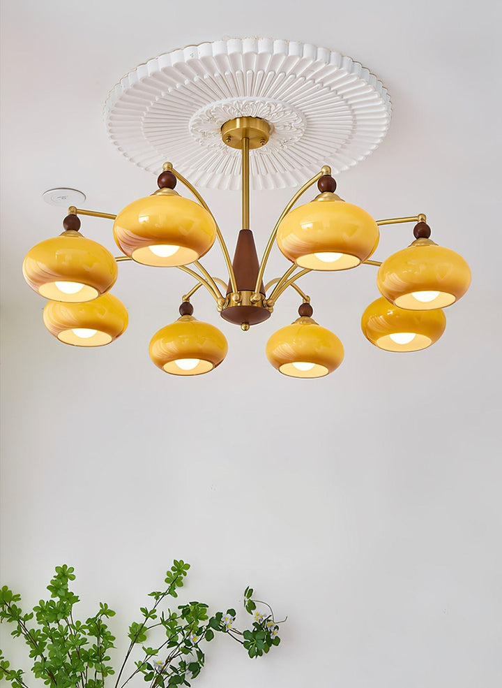Retro Calliope Chandelier - Vakkerlight