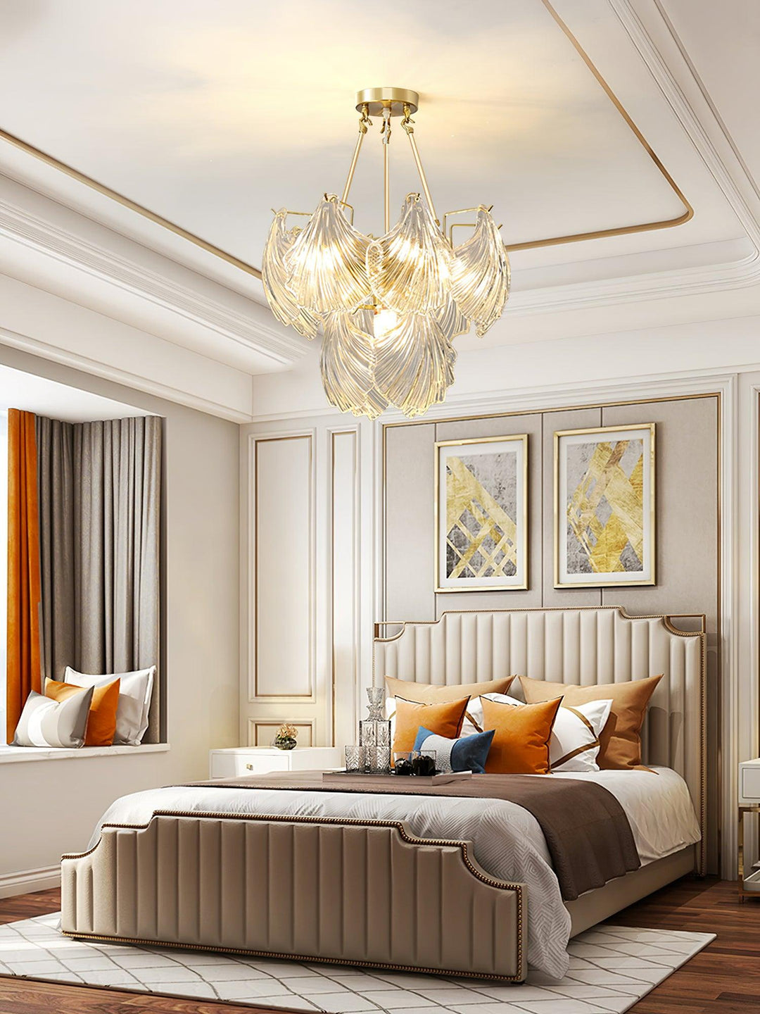 Ribbed Shell Ceiling light - Vakkerlight