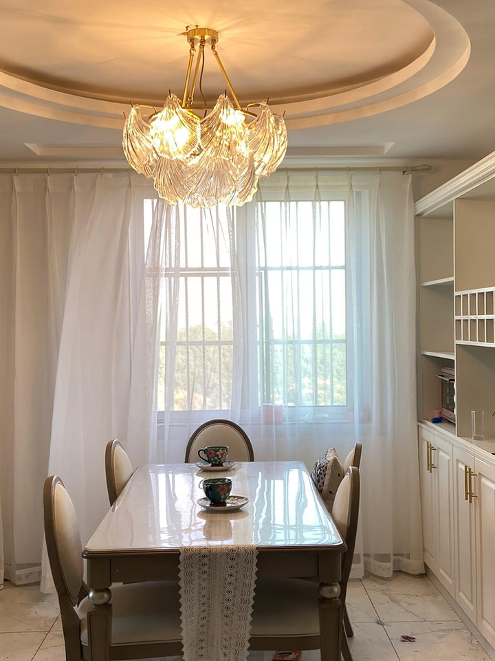 Ribbed Shell Ceiling light - Vakkerlight