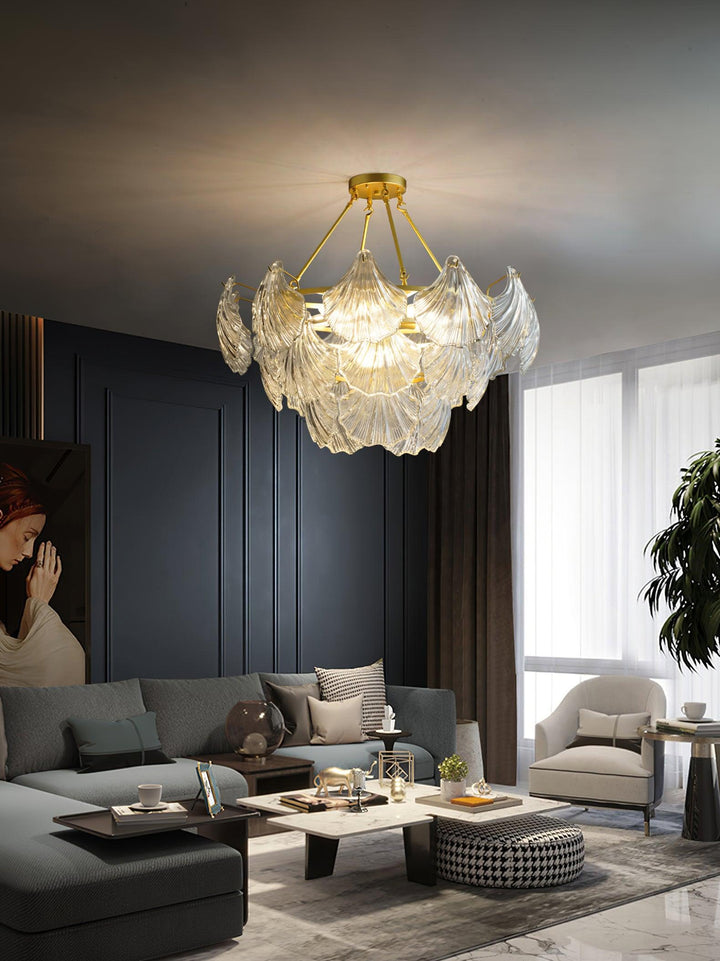 Ribbed Shell Ceiling light - Vakkerlight