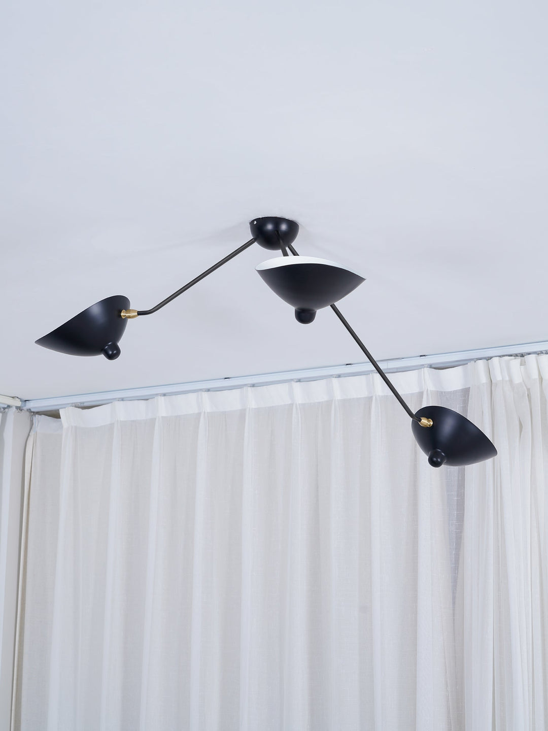 Serge Mouille Ceiling Lamp B - Vakkerlight