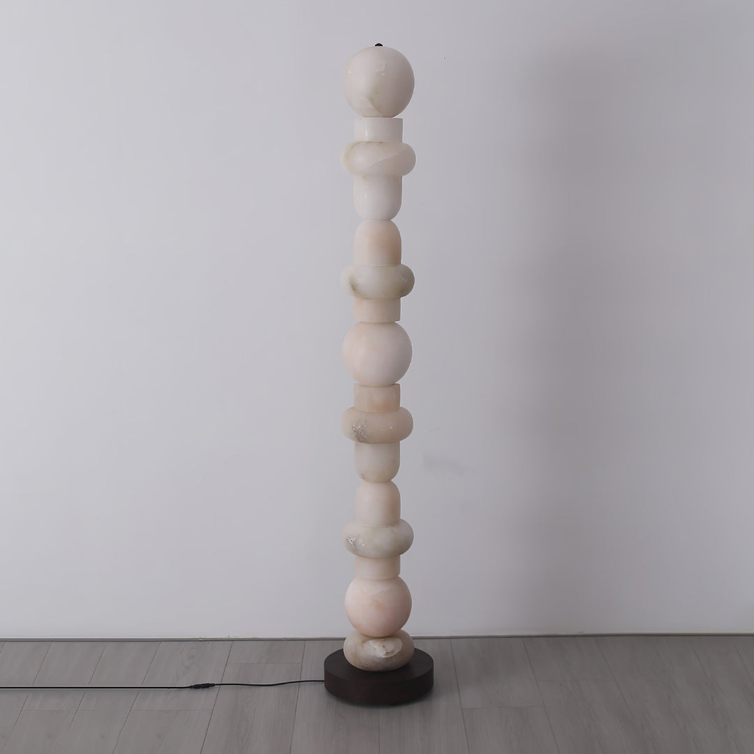 Spanish Alabaster Floor Lamp - Vakkerlight