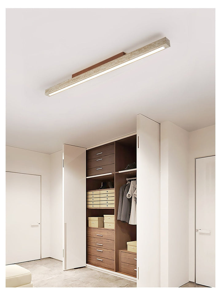 Travertine Column Ceiling Light - Vakkerlight