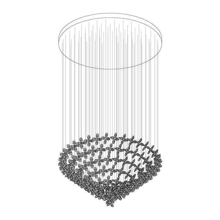 Floating Butterfly Chandelier - Vakkerlight