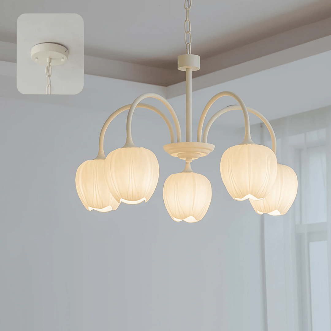 Tulip Matcha Chandelier - Vakkerlight
