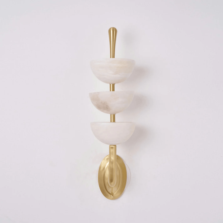 Triple Alabaster Wall Sconce - Vakkerlight