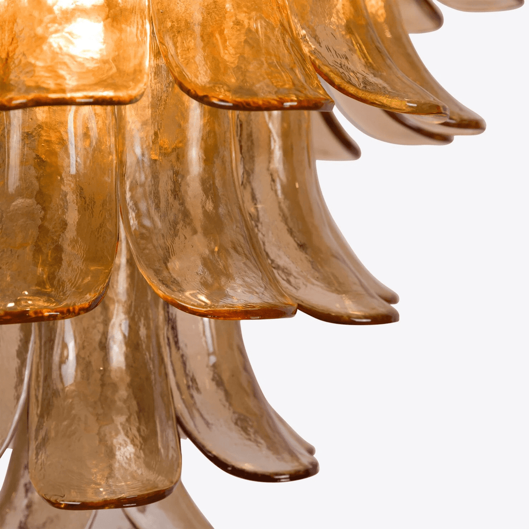 Amber Petalo Chandelier