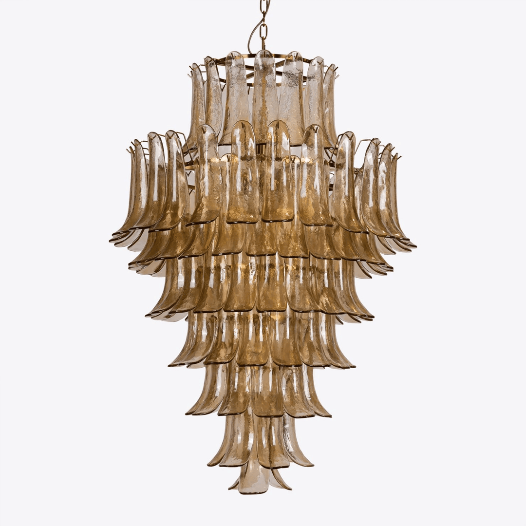 Amber Petalo Chandelier