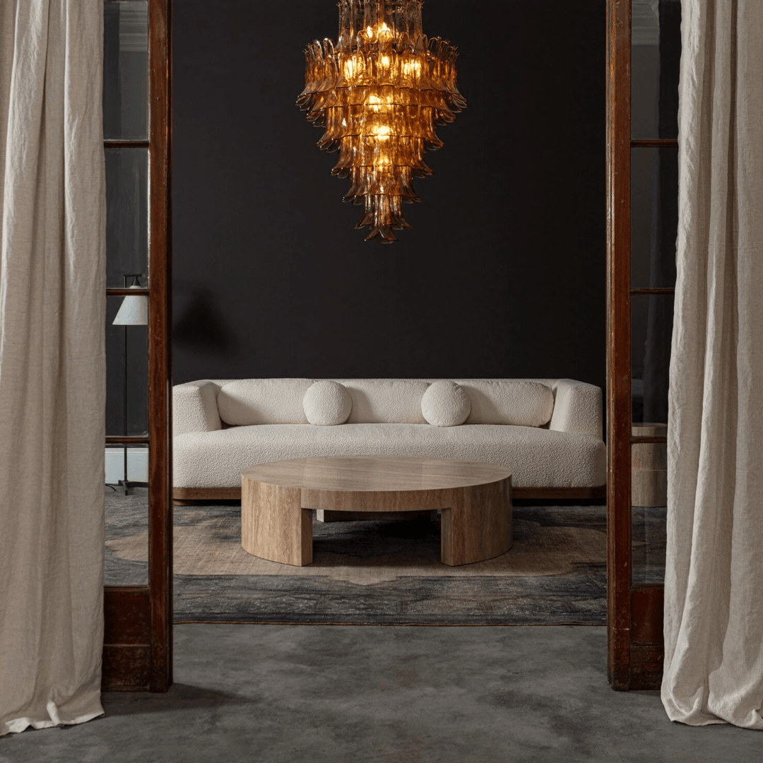 Amber Petalo Chandelier