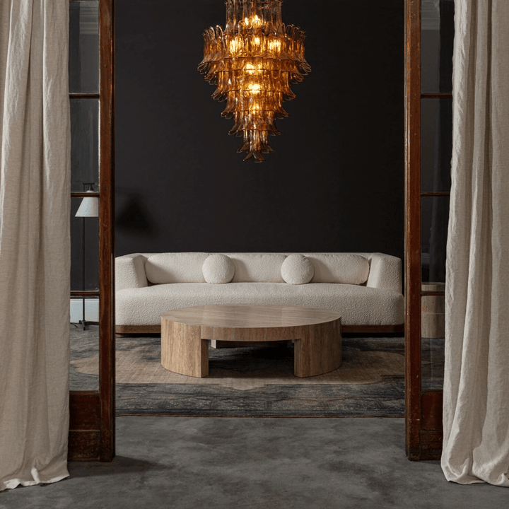Amber Petalo Chandelier