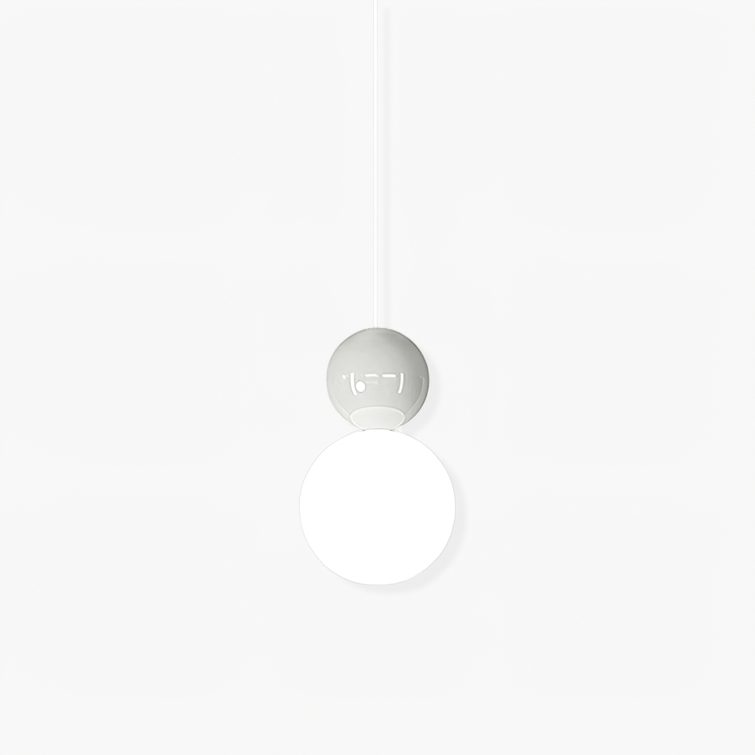 Acrylic Two Ball Pendant Light - Vakkerlight