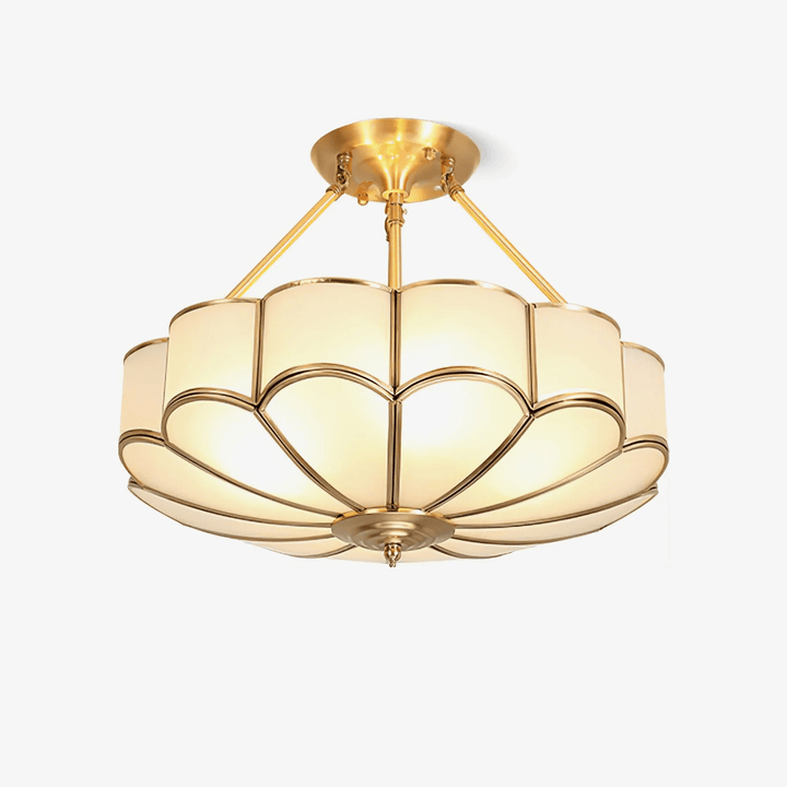 Flower Shape Glass Ceiling Light - Vakkerlight