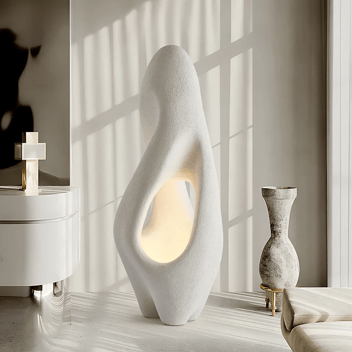 Wabi - Sabi White Floor Lamp - Vakkerlight