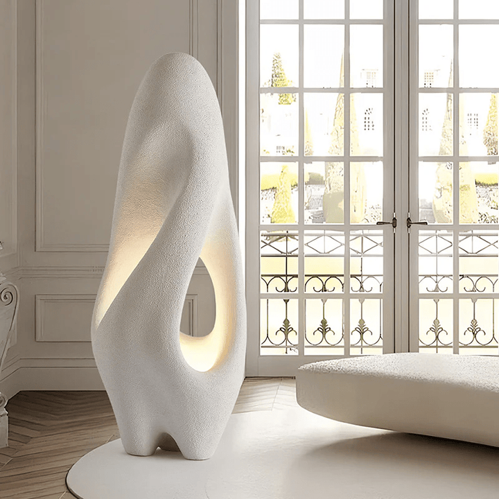 Wabi - Sabi White Floor Lamp - Vakkerlight