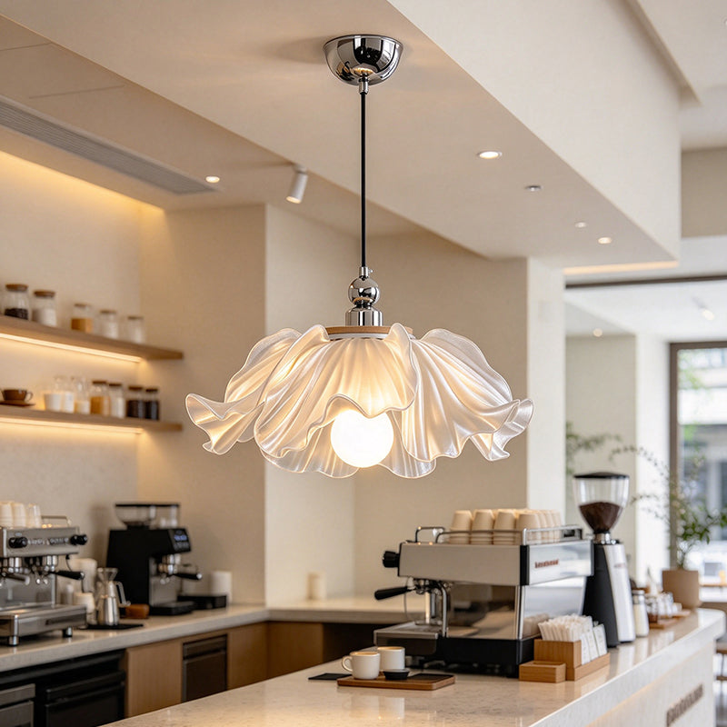 Wavy Petal Acrylic Pendant Lamp