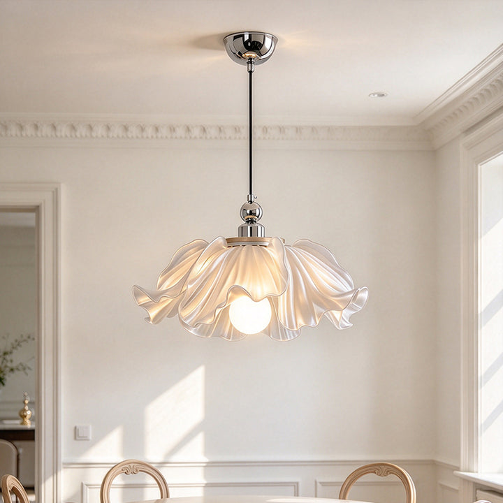 Wavy Petal Acrylic Pendant Lamp