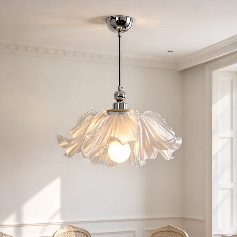 Wavy Petal Acrylic Pendant Lamp