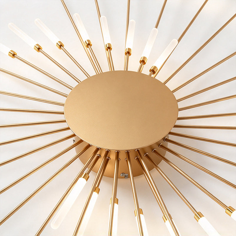 Gold Firework LED Ceiling Light