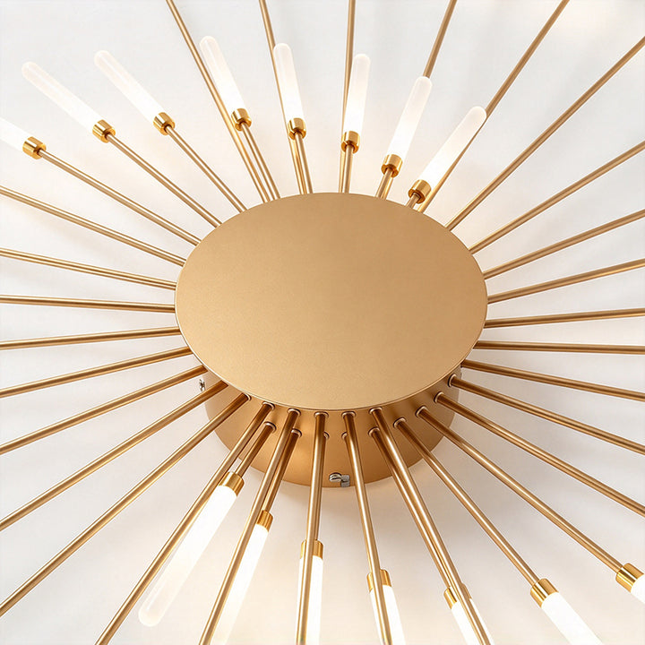 Gold Firework LED Ceiling Light