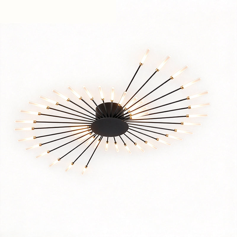 Gold Firework LED Ceiling Light