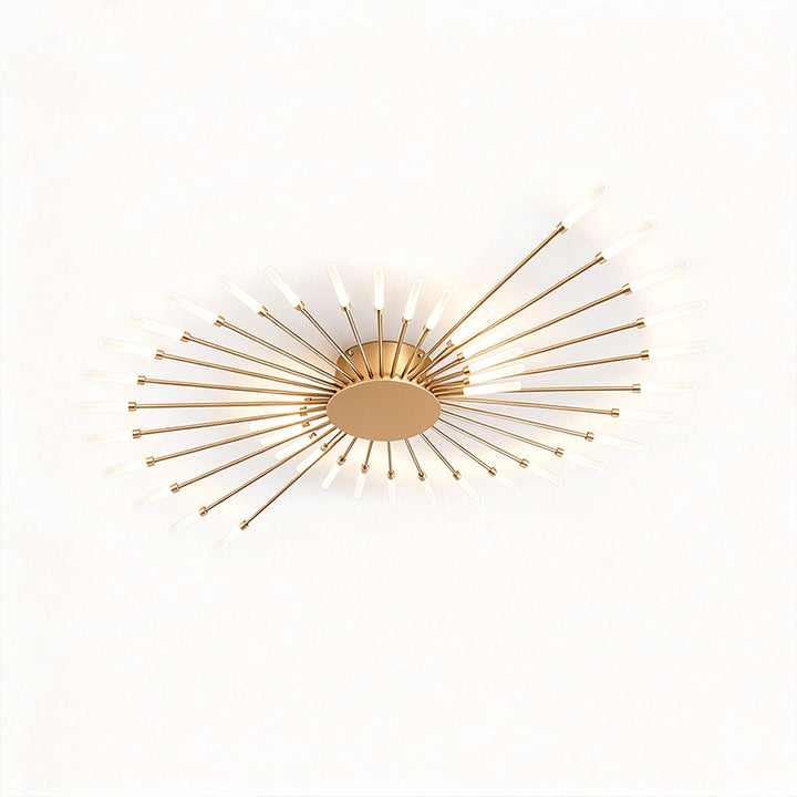 Gold Firework LED Ceiling Light