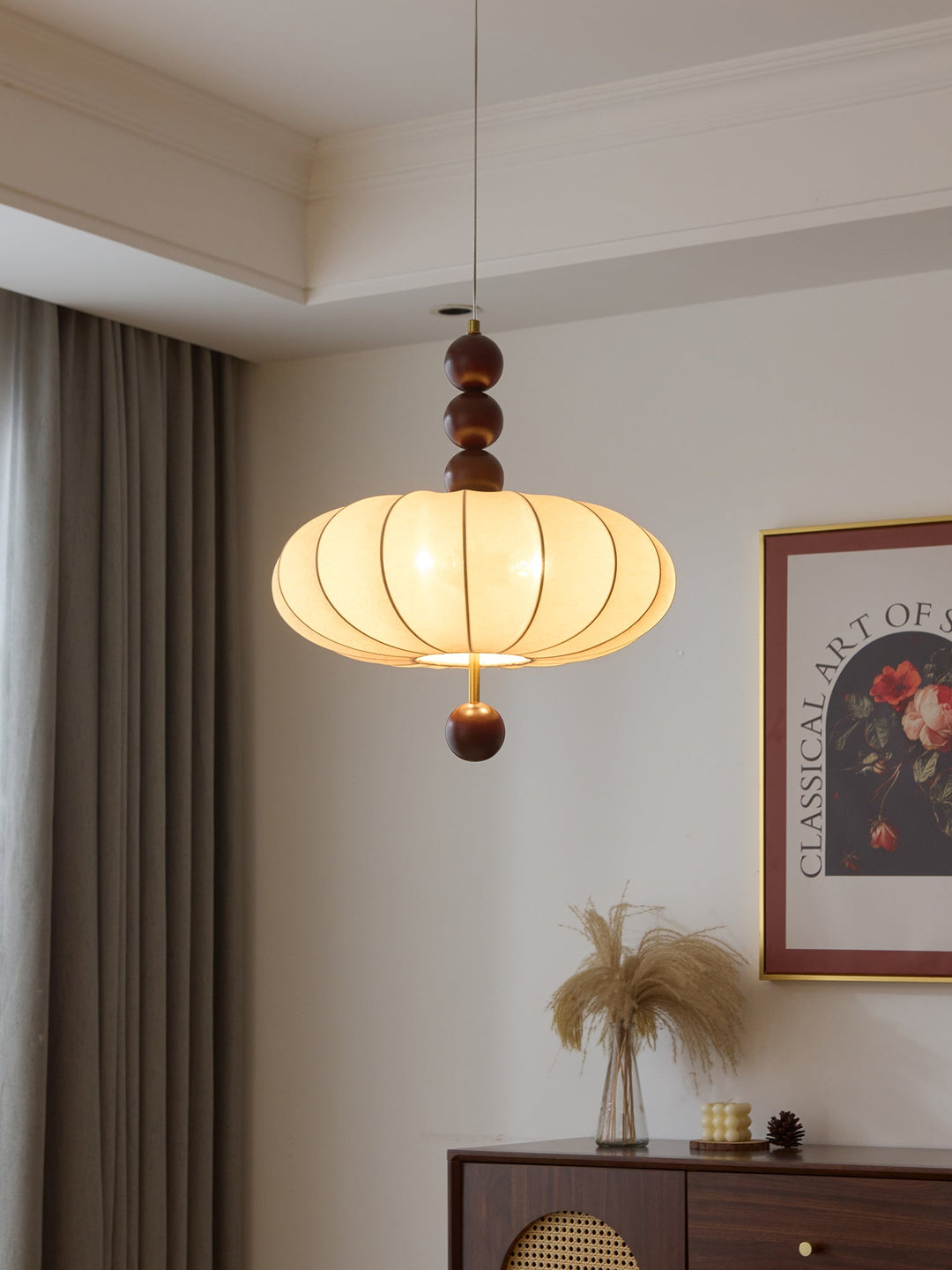 Adelaide Fabric Pendant Light - Vakkerlight