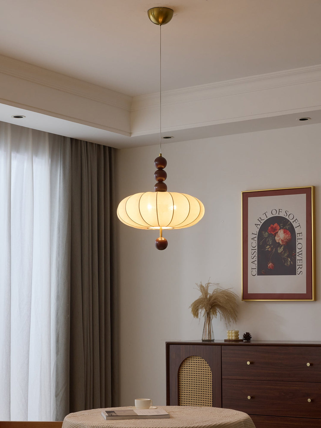 Adelaide Fabric Pendant Light - Vakkerlight