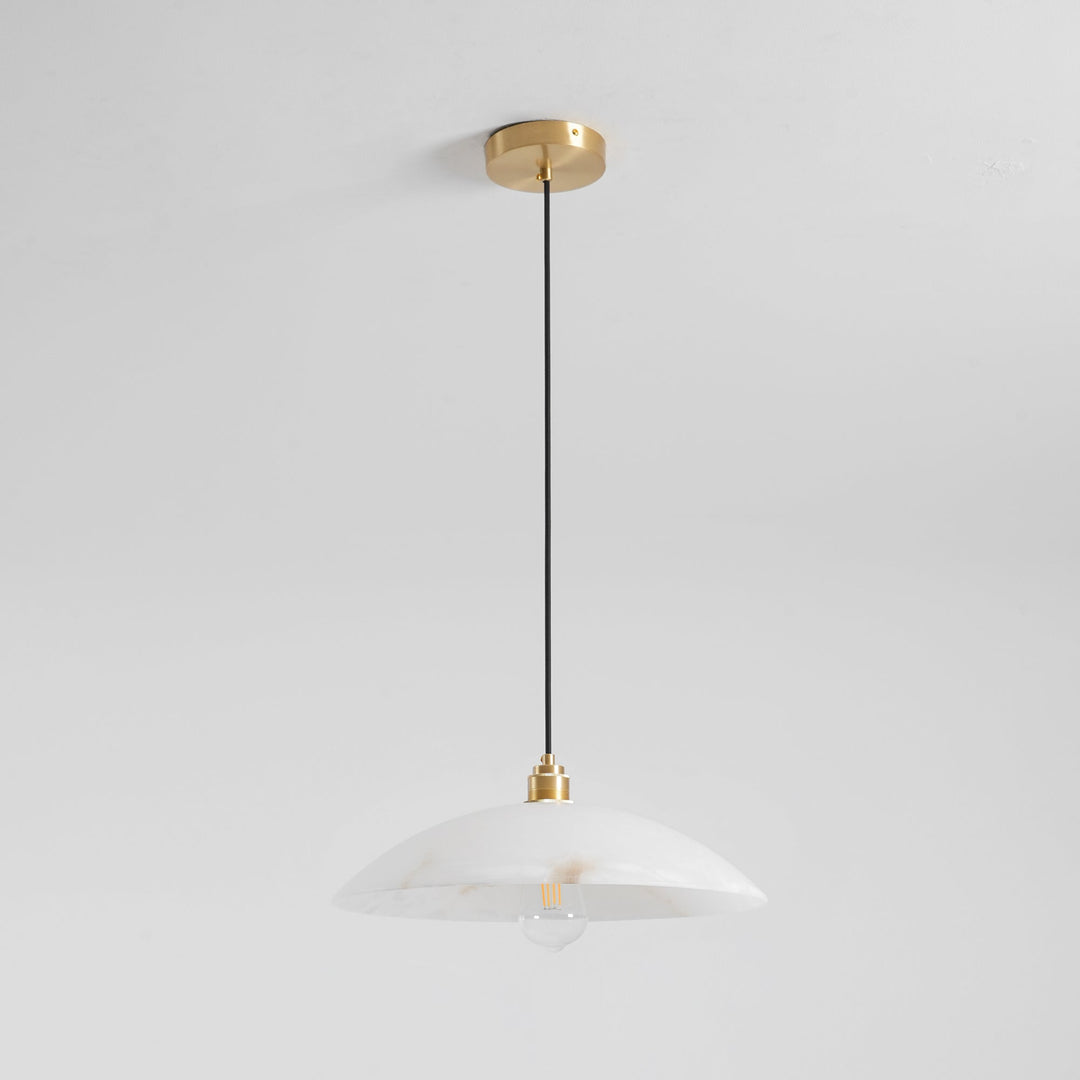 Alabaster Dome Swag Pendant Lamp - Vakkerlight