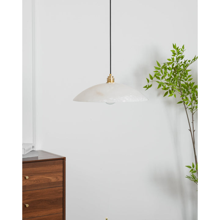 Alabaster Dome Swag Pendant Lamp - Vakkerlight