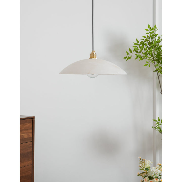 Alabaster Dome Swag Pendant Lamp - Vakkerlight