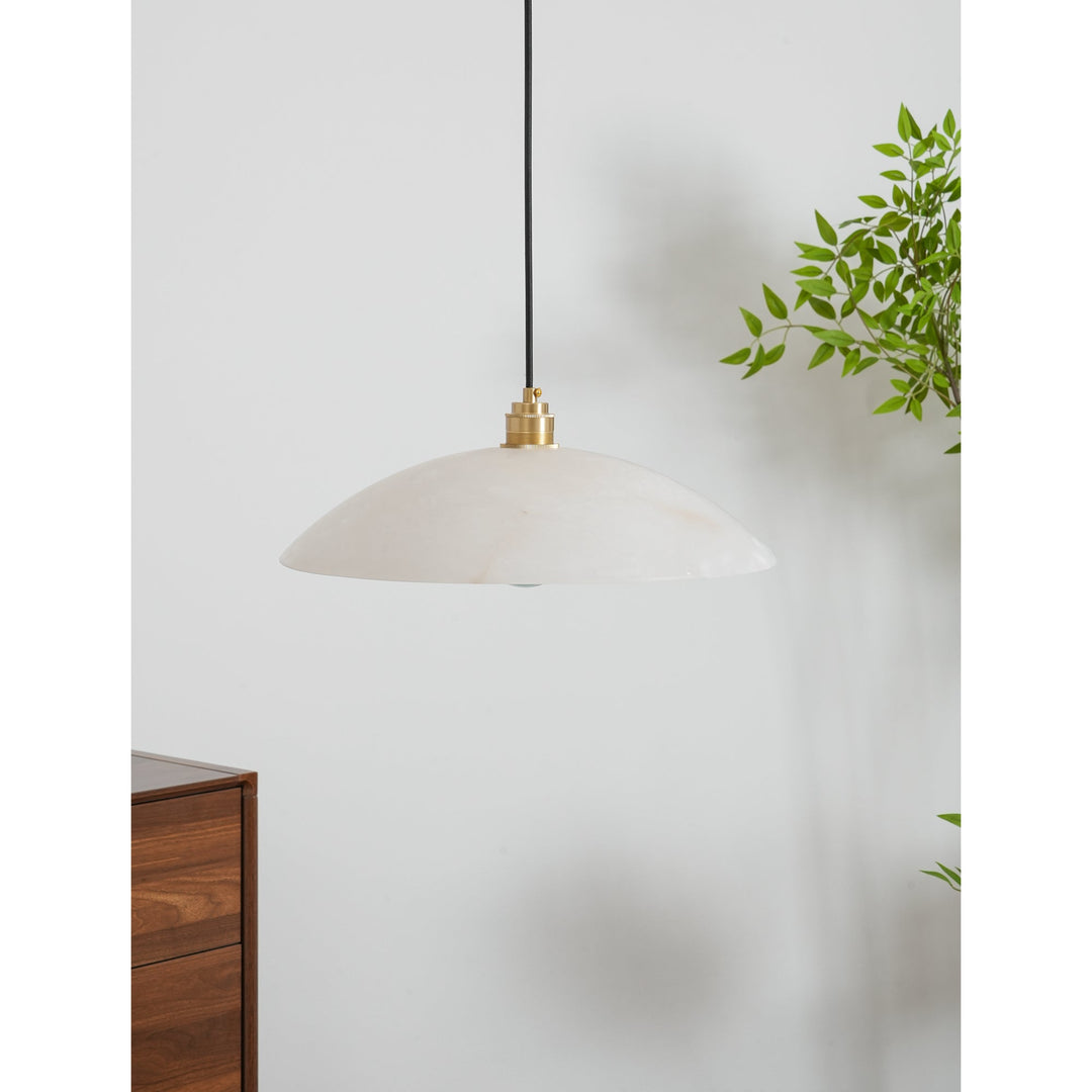 Alabaster Dome Swag Pendant Lamp - Vakkerlight
