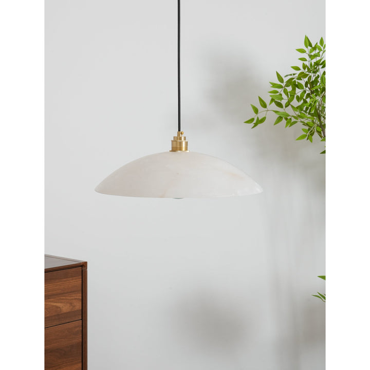 Alabaster Dome Swag Pendant Lamp - Vakkerlight
