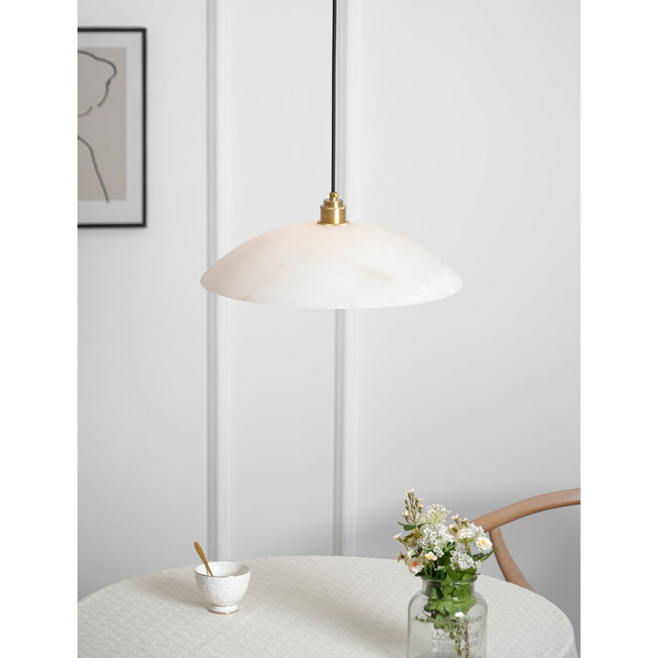 Alabaster Dome Swag Pendant Lamp - Vakkerlight