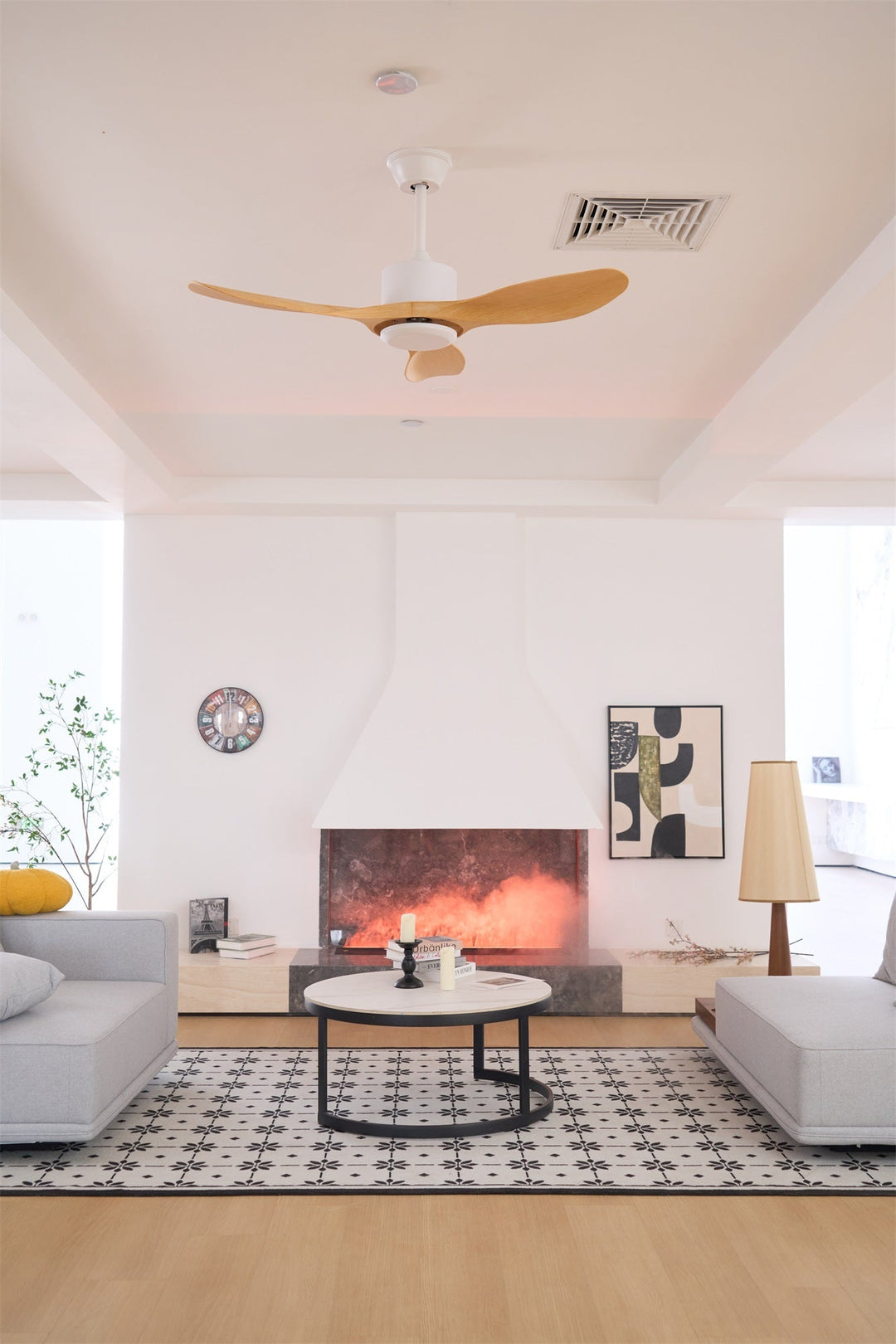 Amelia Ceiling Fan - Vakkerlight