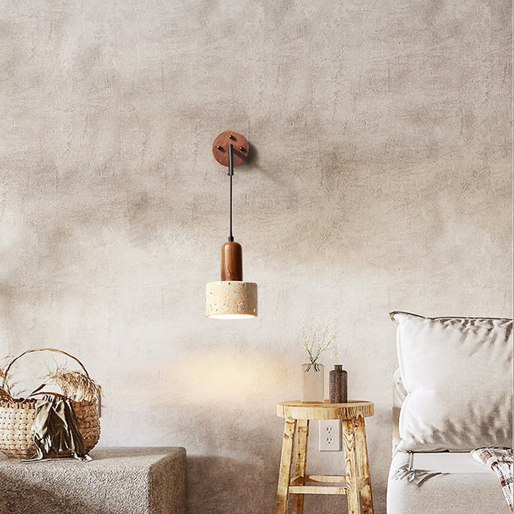 Arched Travertine Wall Light