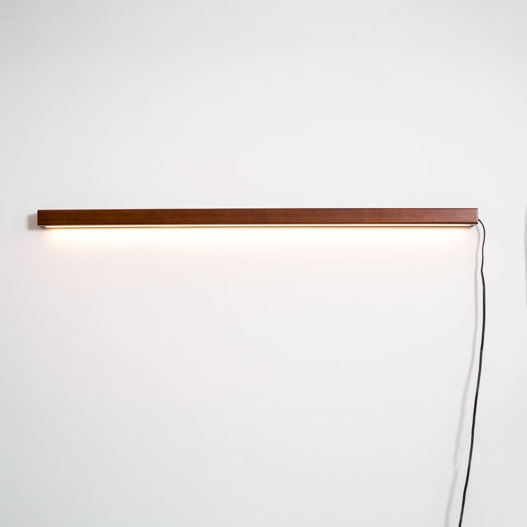 Arlo Linear Wood Plug - in Wall Light - Vakkerlight