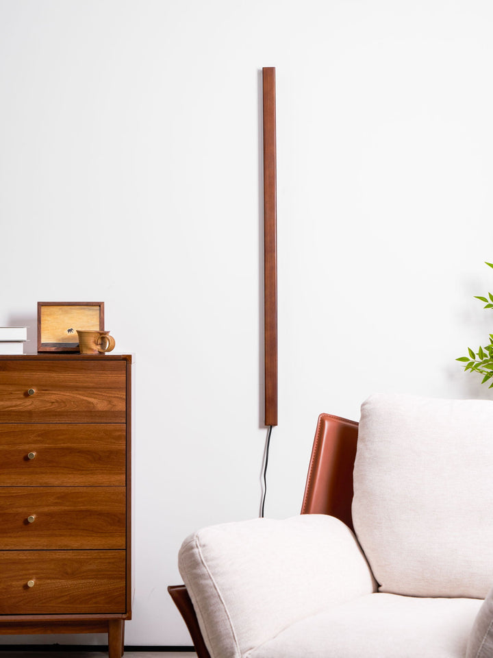 Arlo Linear Wood Plug - in Wall Light - Vakkerlight