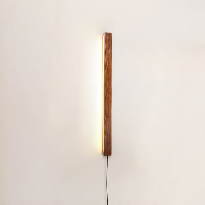 Arlo Linear Wood Plug - in Wall Light - Vakkerlight