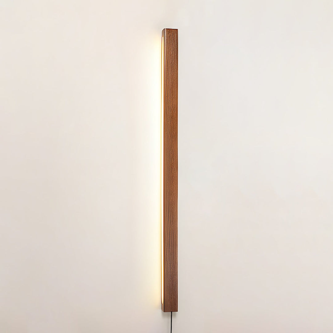 Arlo Linear Wood Plug - in Wall Light - Vakkerlight