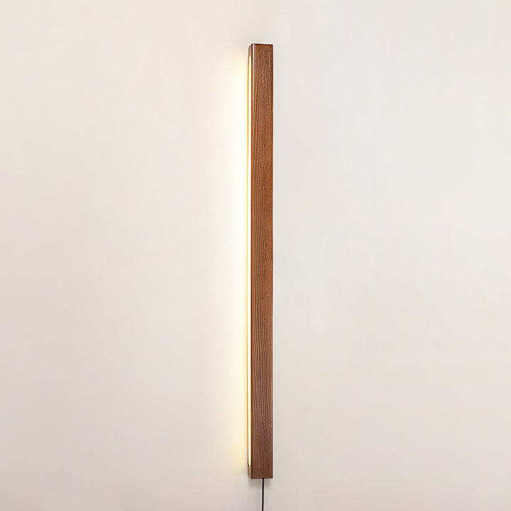 Arlo Linear Wood Plug - in Wall Light - Vakkerlight