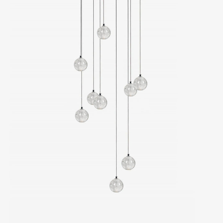 Crystal Bubbles Balls Pendant Lamp - Vakkerlight