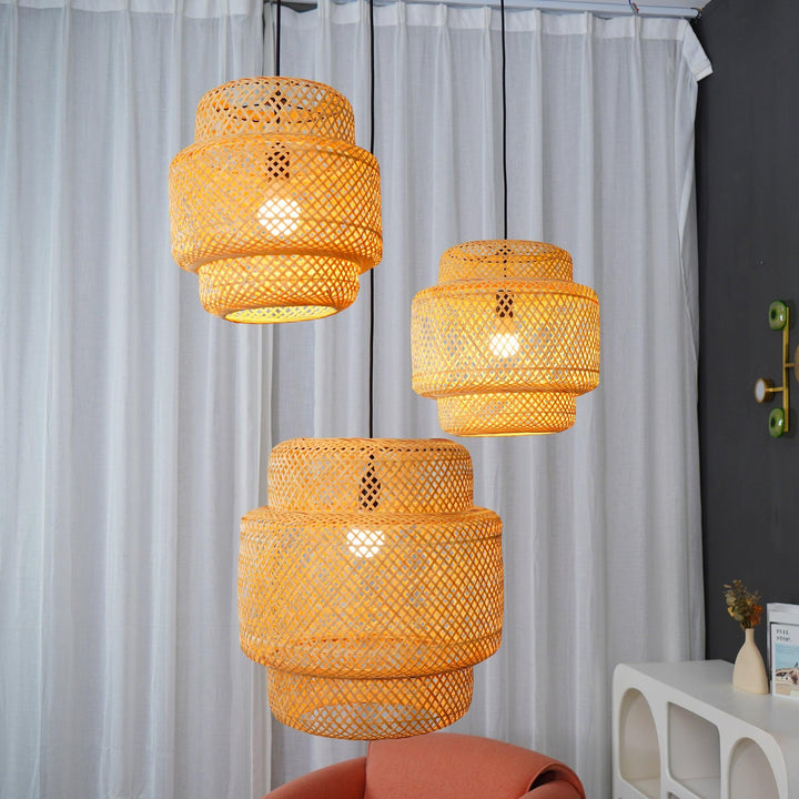 Bamboo Pendant Light - Vakkerlight