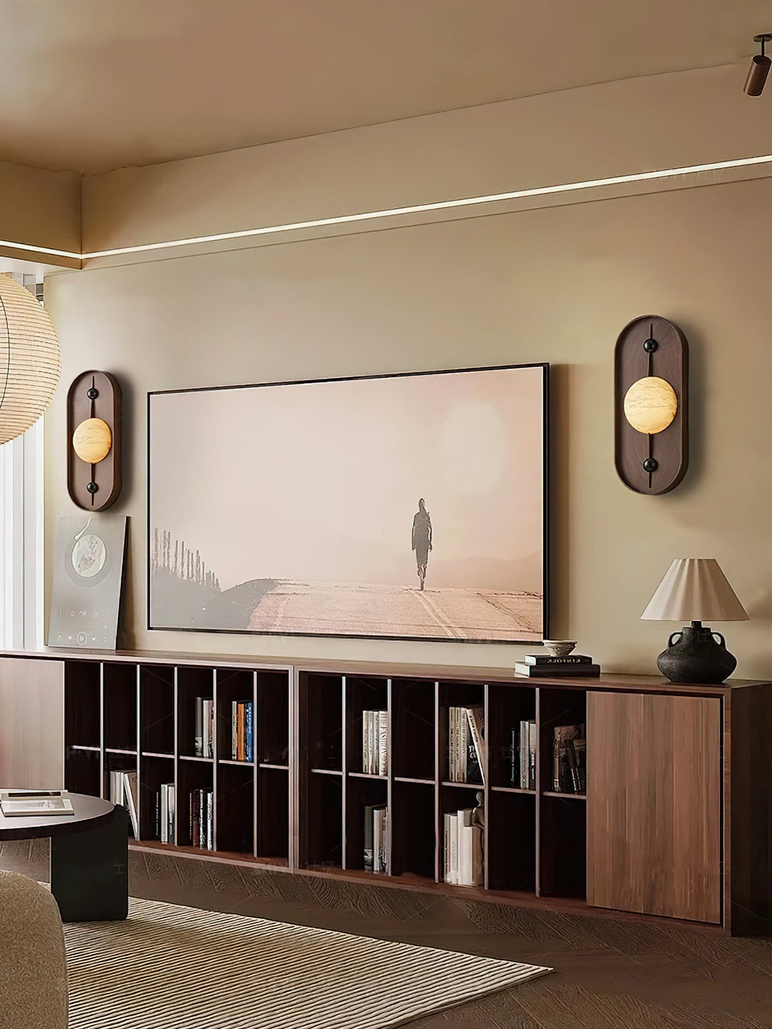 Bezel Plug-in Wall Lamp
