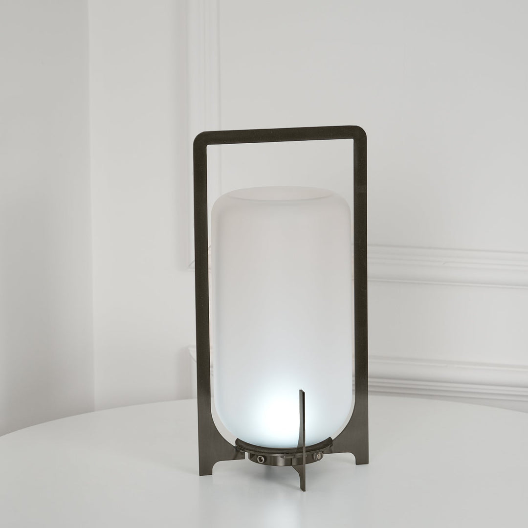 Steel Twilight Lantern Table Light - Vakkerlight