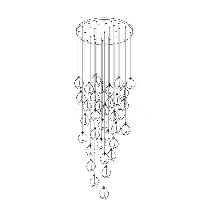Celeste Flora Pendant Light