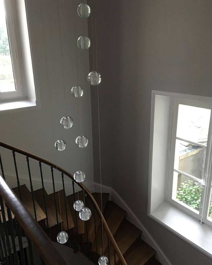Crystal Bubbles Balls Pendant Lamp - Vakkerlight