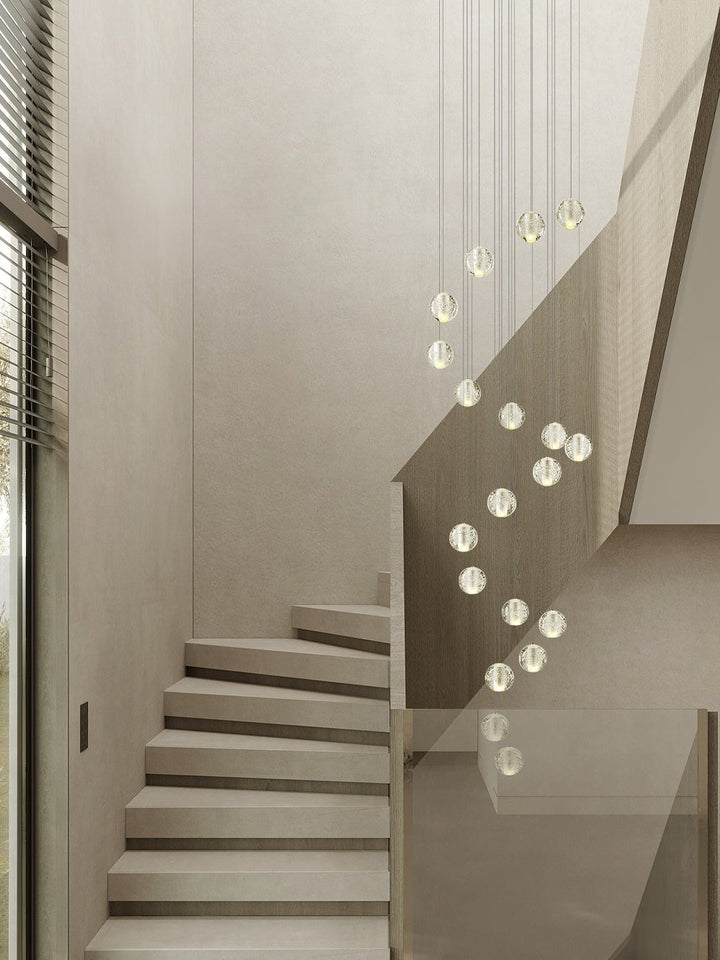 Crystal Bubbles Balls Pendant Lamp - Vakkerlight